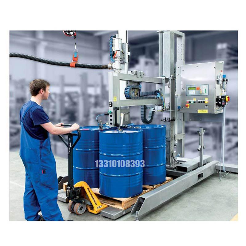 200升防爆溶劑灌裝機,有泡沫灌裝機更準(zhǔn)確的智能化灌裝設(shè)備